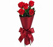 Букет 5 Красных роз Эдлесс Лав в Таштаголе
