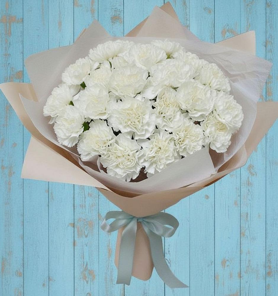 Букет цветов из: Гвоздики в Таштаголе