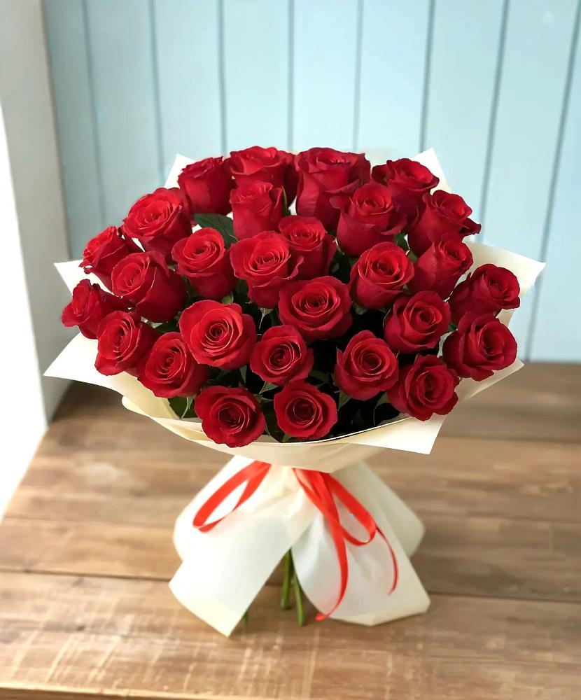 Букет 29 Красных роз в Таштаголе