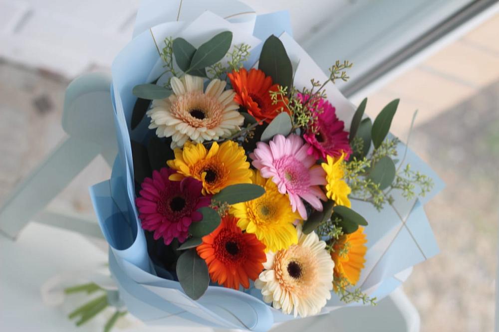 Букет цветов из: Герберы в Таштаголе