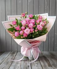 Букет Розовый кустик в Таштаголе