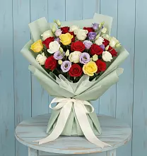 Букет цветов из:  Розы в Таштаголе