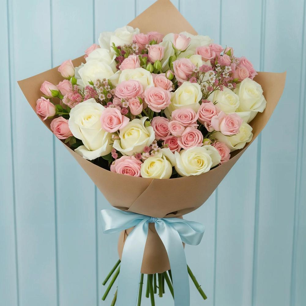 Букет цветов из: Розы в Таштаголе