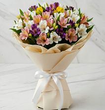 Букет цветов из:  Альстромерии в Таштаголе