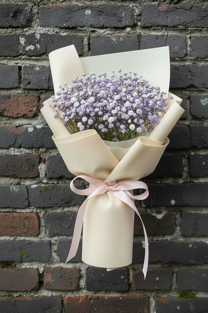 Букет цветов из: Гипсофила в Таштаголе