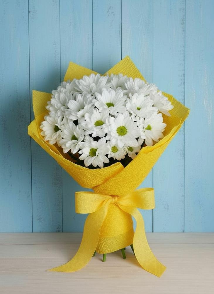 Букет цветов из: Хризантемы в Таштаголе