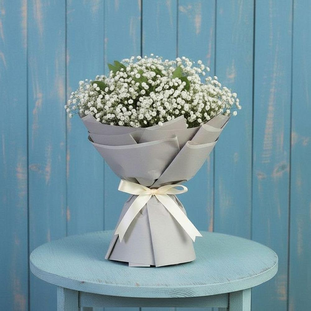 Букет цветов из: Гипсофила в Таштаголе