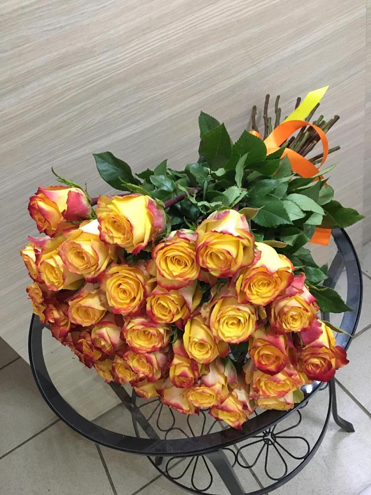 Букет Желтые розы в Таштаголе