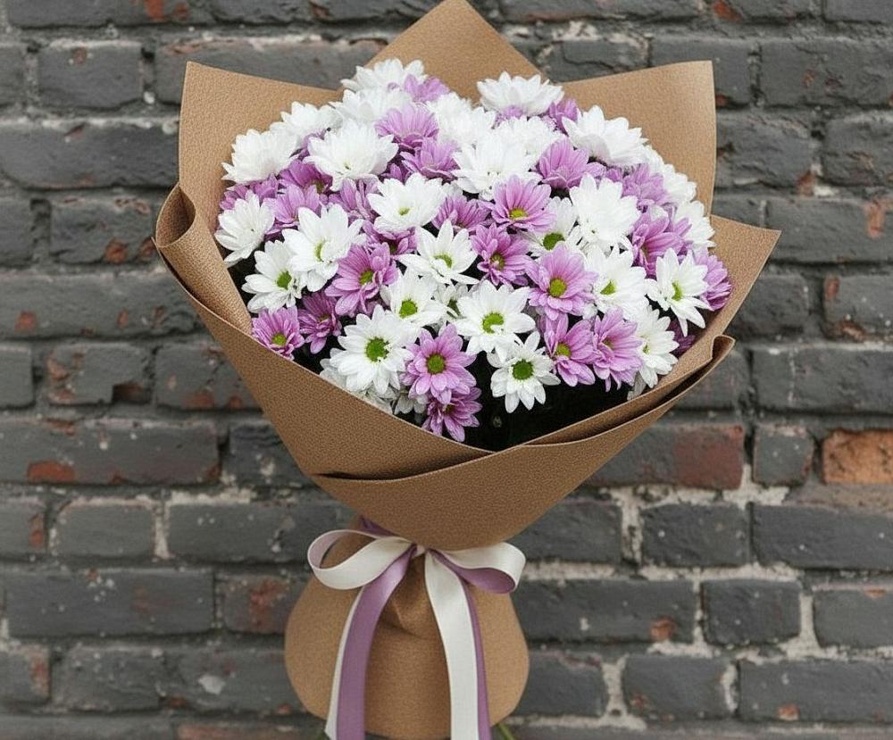 Букет цветов из: Хризантемы в Таштаголе