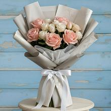 Букет цветов из:  Розы #REPLACE_PRED# Таштаголе