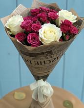 Букет цветов из:  Розы #REPLACE_PRED# Таштаголе