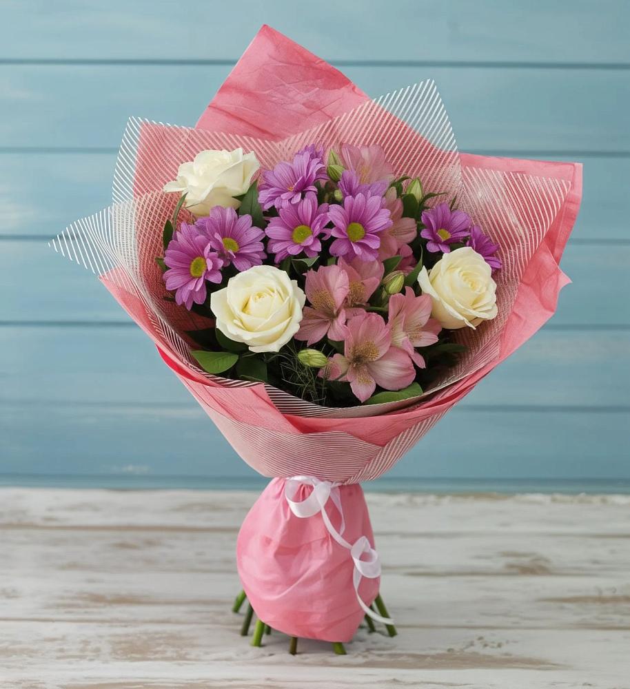 Букет цветов из: Герберы в Таштаголе