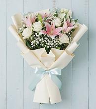 Букет цветов из:  Лилии в Таштаголе