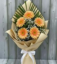 Букет цветов из:  Герберы в Таштаголе