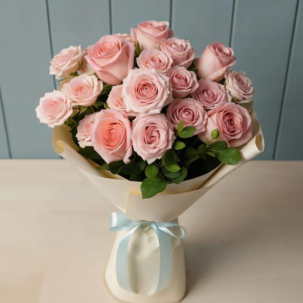 Букет Розовый шарм в Таштаголе